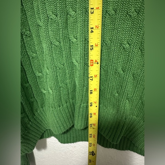 Brooks Brothers Green Sweater 100% Cotton Size XL - Picture 5 of 6